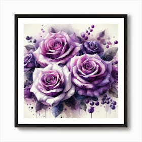 Purple Roses 7 Poster