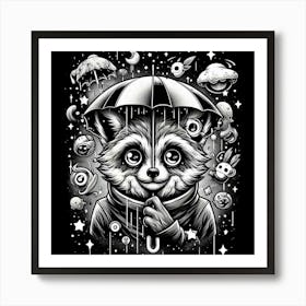 Oig4 cat Art Print