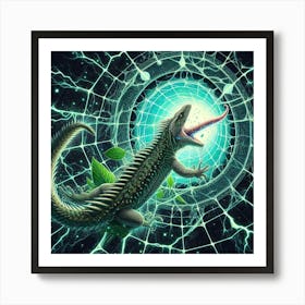 Lizard Art Print