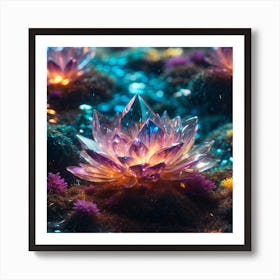 Lotus Flower Art Print