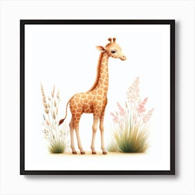 Giraffe Art Print