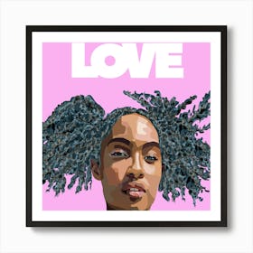 Love Is Art Print