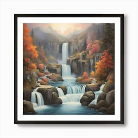 Waterfall Art Print