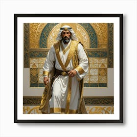 Three Egyptian Men Art Print