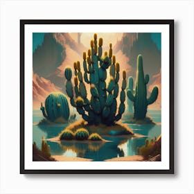 Cactus Art Print