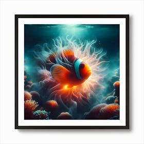 Clownfish 1 Art Print