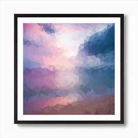 Mosaic Beach vibes Art Print