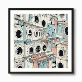 Default Laundry 1 Art Print