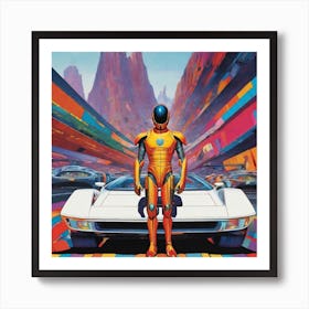 Futurist 9 Art Print