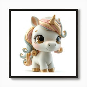 Littlest Pet Shop Unicorn 1 Art Print