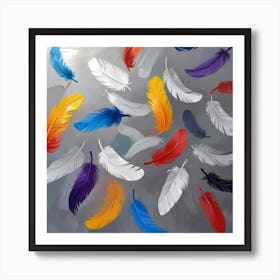 Feathers 4 Art Print