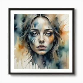 Portrait Of A Woman 30 Art Print