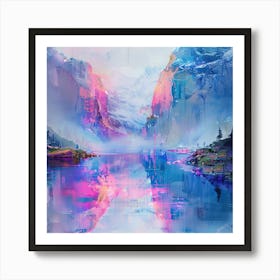 Abstract Landscape Art Print