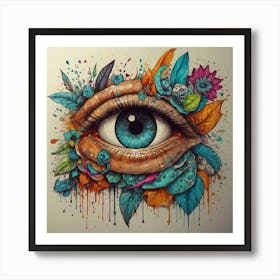 Eye Of The Tiger Art Print