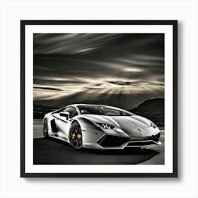 Lamborghini 36 Art Print