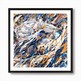 Abstract Painting 79 Art Print