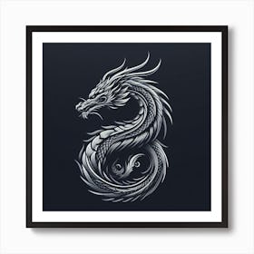 Chinese Dragon Art Print