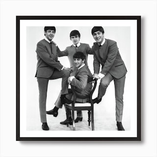 Photographic Studio, London April 1963, The Beatles Collection Art Print