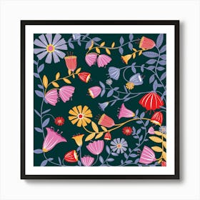 Floral Pattern Art Print