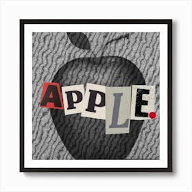 Big apple Art Print