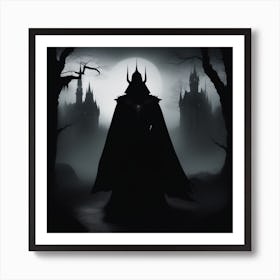 Dark Knight 1 Art Print