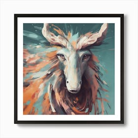 Abstract Animal Art Prints and Posters 3 Art Print