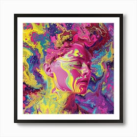 Psychedelic Art 14 Art Print