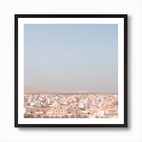 Oman City View Art Print