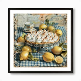 Lemon Meringue Pie Poster