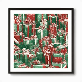 Christmas Presents Art Print