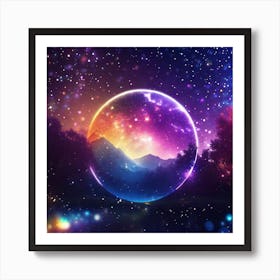 Nebula 3 Art Print