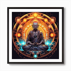 Buddha 5 Art Print