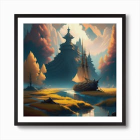 Shipwreck 1 Art Print