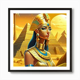 Egyptian Queen 4 Art Print