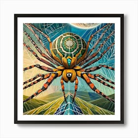 Firefly Half Spider Half Human 68907 Art Print