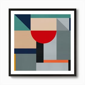 Modern and geometric 4 Art Print