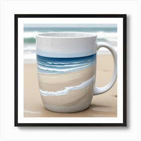 Beach Mug 1 Art Print