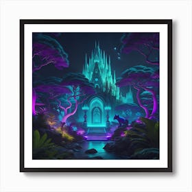 Jungle S Glow 2 Art Print