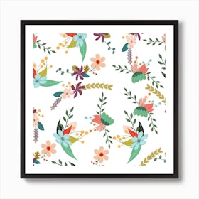 Floral Pattern Art Print