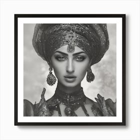 Egyptian Beauty 1 Art Print