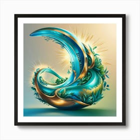 Digital Art Art Print