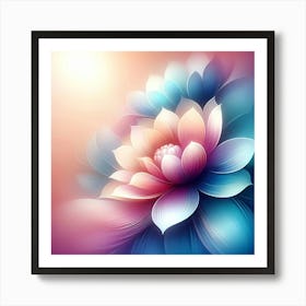 Lotus Flower 4 Art Print