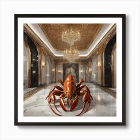 Opulent Lobster Art Print