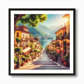 Lake Como, Italy Art Print