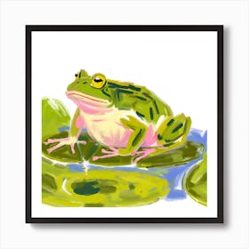 American Bullfrog 05 Art Print