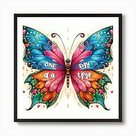 One Day At A Time Art Print