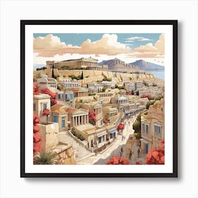 Acropolis 1 Art Print