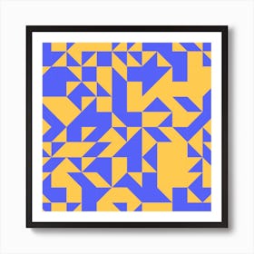 Geometric Pattern 1 Art Print