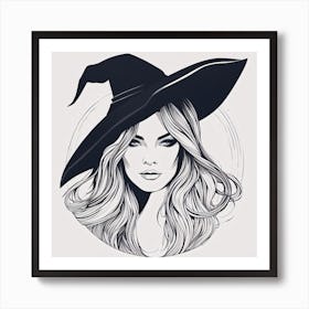 Witches Hat 2 Art Print