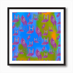 Fire To Us Square Art Print
